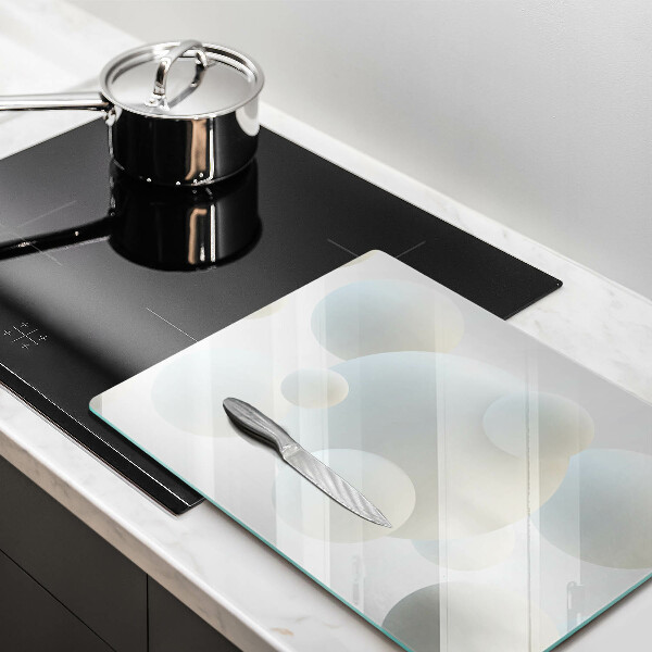 Protection plaque induction Boules 3D modernes