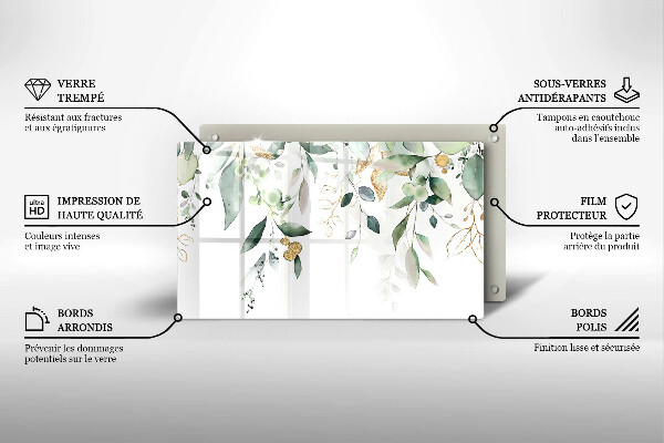 Protection plaque induction Feuilles d'aquarelle