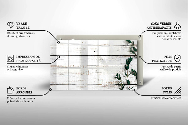 Protection plaque induction Vieilles planches et feuilles