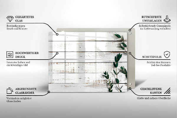 Protection plaque induction Vieilles planches et feuilles