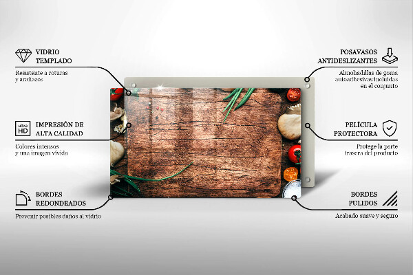 Protection plaque induction Planche de cuisine en bois