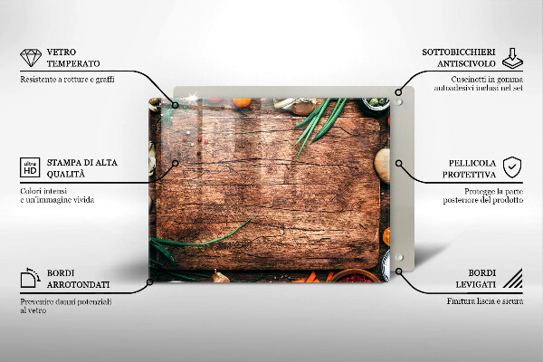 Protection plaque induction Planche de cuisine en bois