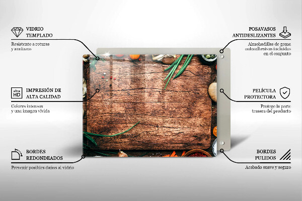Protection plaque induction Planche de cuisine en bois