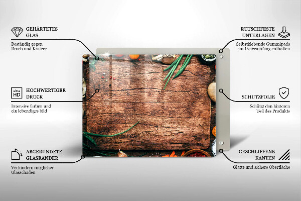 Protection plaque induction Planche de cuisine en bois