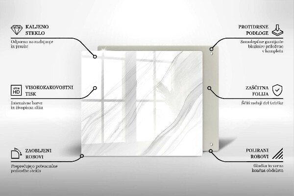 Protection plaque induction Marbre délicat