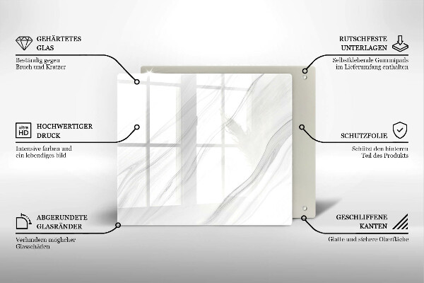 Protection plaque induction Marbre délicat