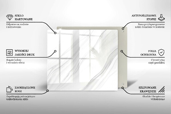 Protection plaque induction Marbre délicat