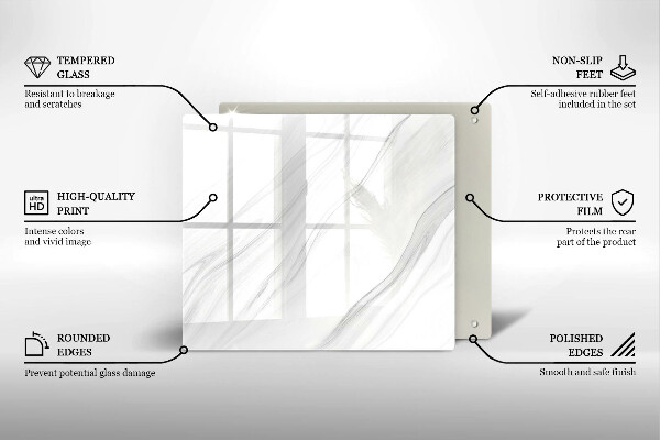 Protection plaque induction Marbre délicat