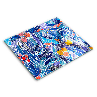 Protection plaque induction Prairie peinte