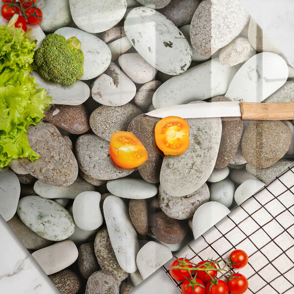 Protection plaque induction Fond de petites pierres