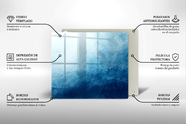 Protection plaque induction Fond abstrait