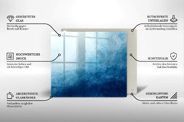 Protection plaque induction Fond abstrait
