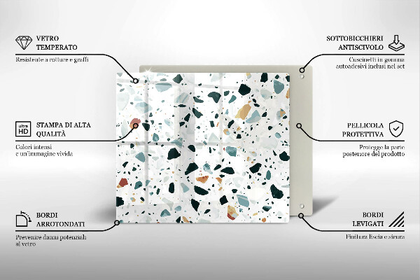 Protection plaque induction Grès clair