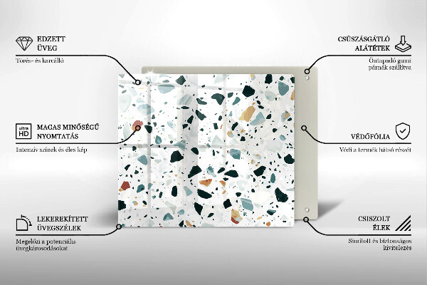 Protection plaque induction Grès clair