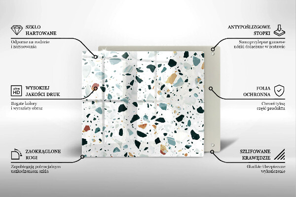 Protection plaque induction Grès clair