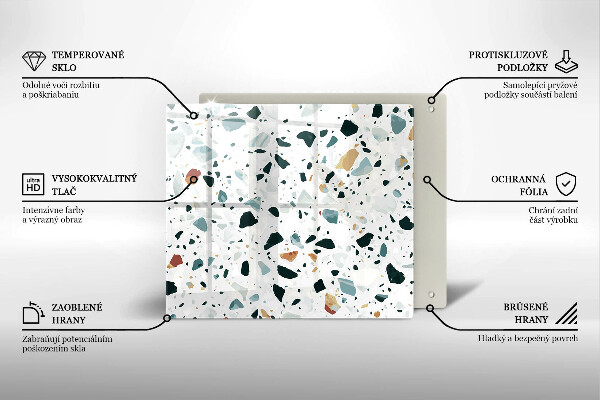 Protection plaque induction Grès clair