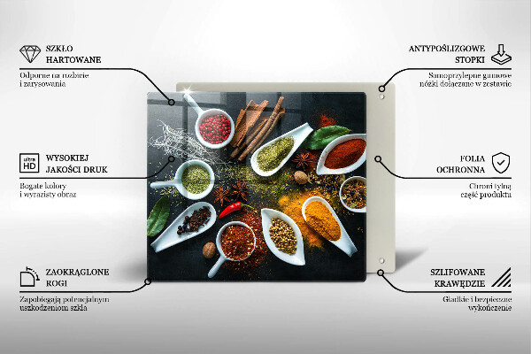 Protection plaque induction Épices de cuisine