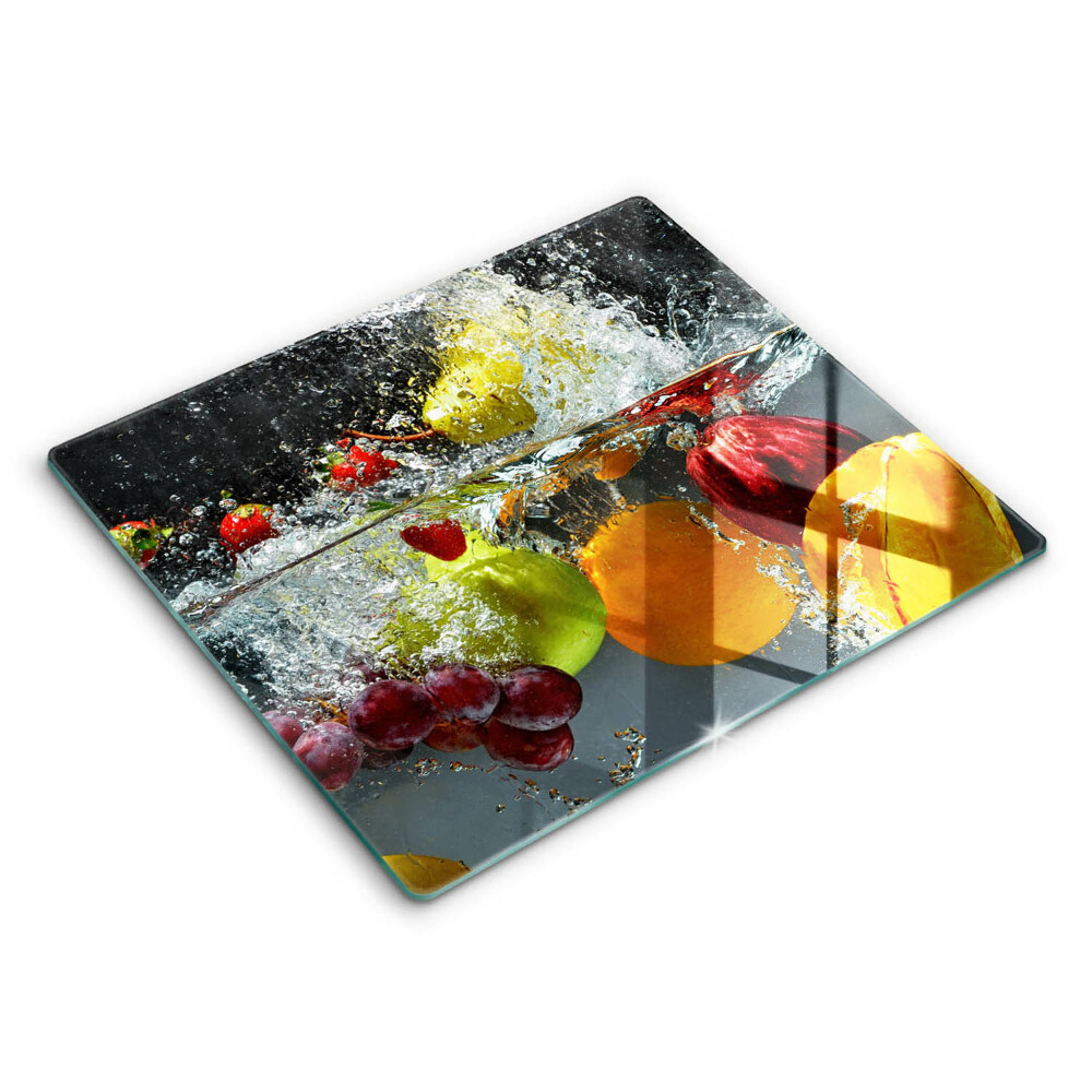 Protection plaque induction Fruits juteux dans l'eau