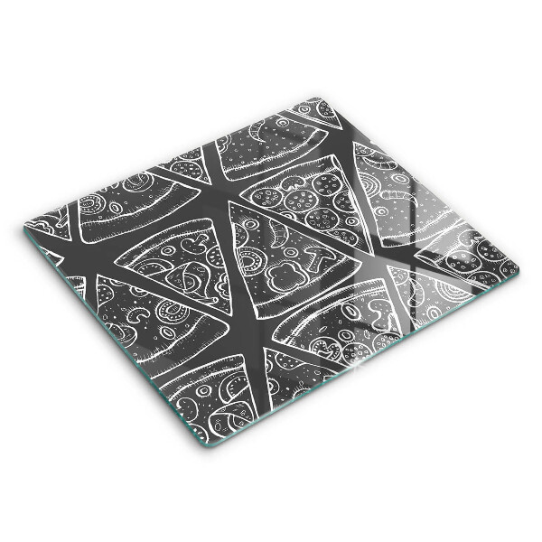 Protection plaque induction Illustration de pizza