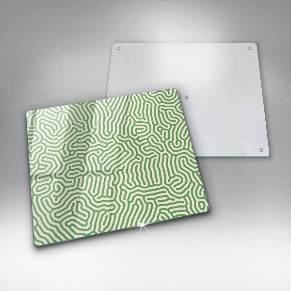 Protection plaque induction Lignes abstraites