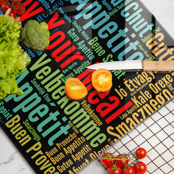 Protection plaque induction Sous-titres Bon appétit langues