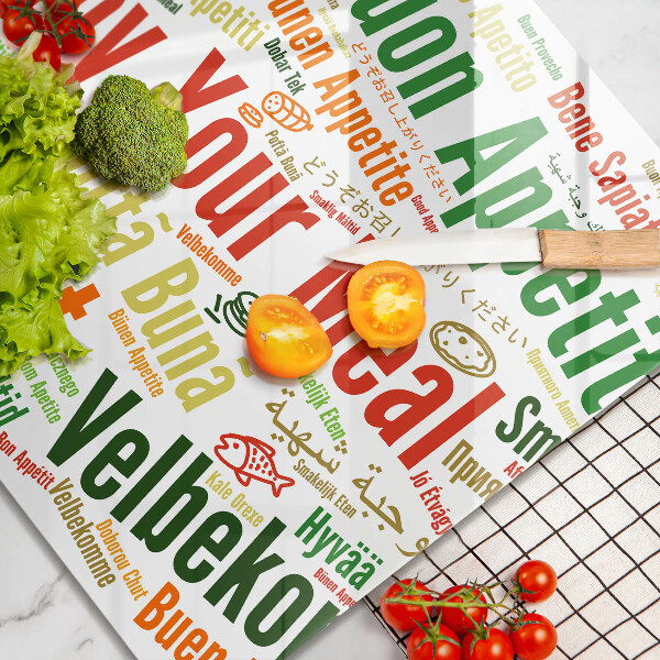 Protection plaque induction Sous-titres Bon appétit langues