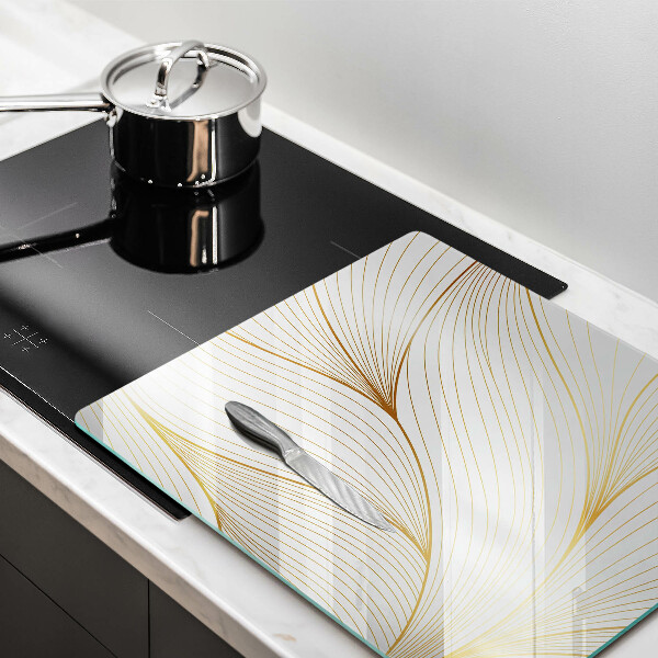 Protection plaque induction Modèle de lignes modernes