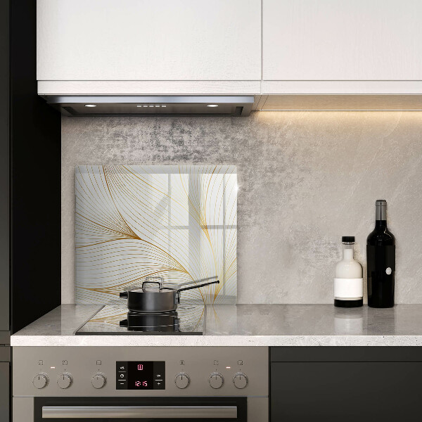 Protection plaque induction Modèle de lignes modernes