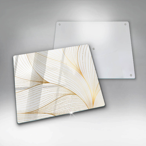 Protection plaque induction Modèle de lignes modernes