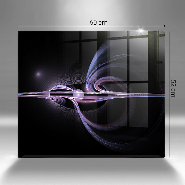 Protection plaque induction Abstraction moderne