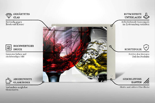 Protection plaque induction Verres de vin