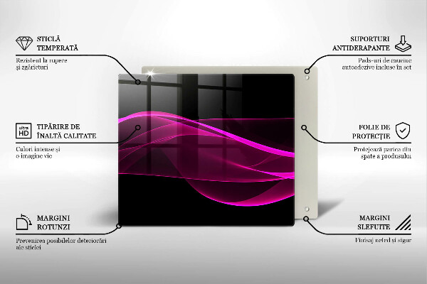Protection plaque induction Abstraction rose