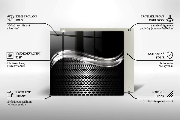 Protection plaque induction Structure métallique