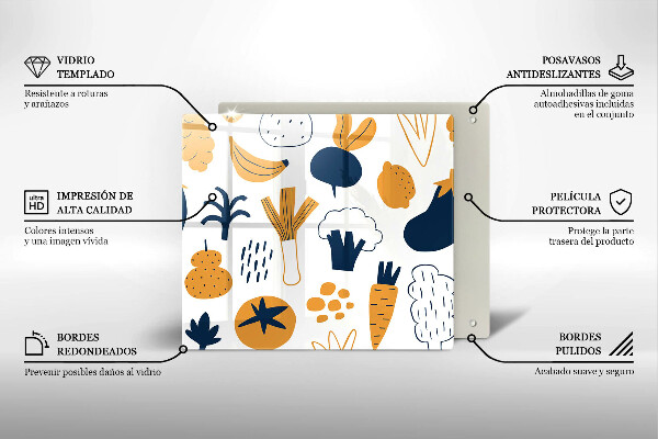 Protection plaque induction Illustration de la nourriture