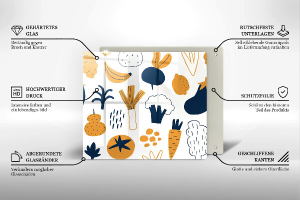 Protection plaque induction Illustration de la nourriture