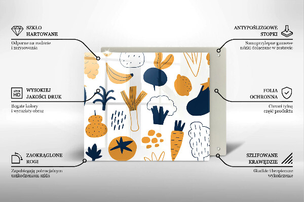 Protection plaque induction Illustration de la nourriture