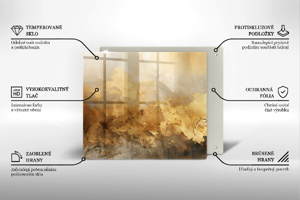 Protège plaque de cuisson Texture riche