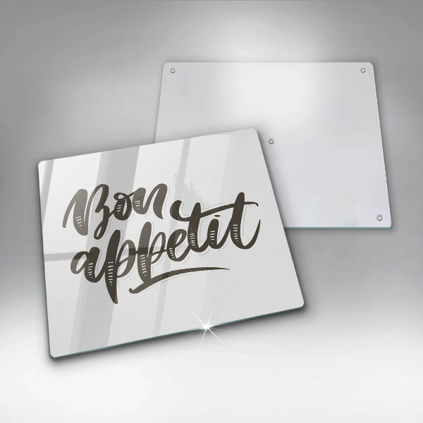 Protège plaque de cuisson Inscripción de Bon Appetit