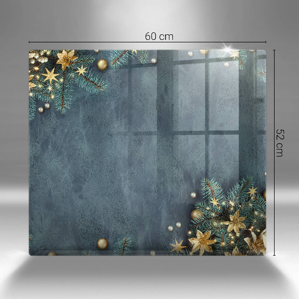 Protège plaque de cuisson décorations de Noël