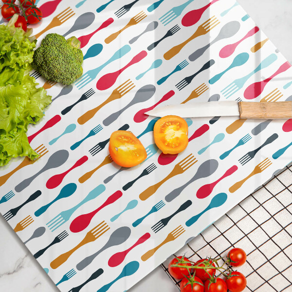 Protège plaque de cuisson Illustration de cuillère