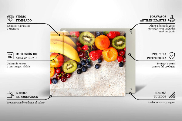 Protège plaque de cuisson Fruits des Fêtes