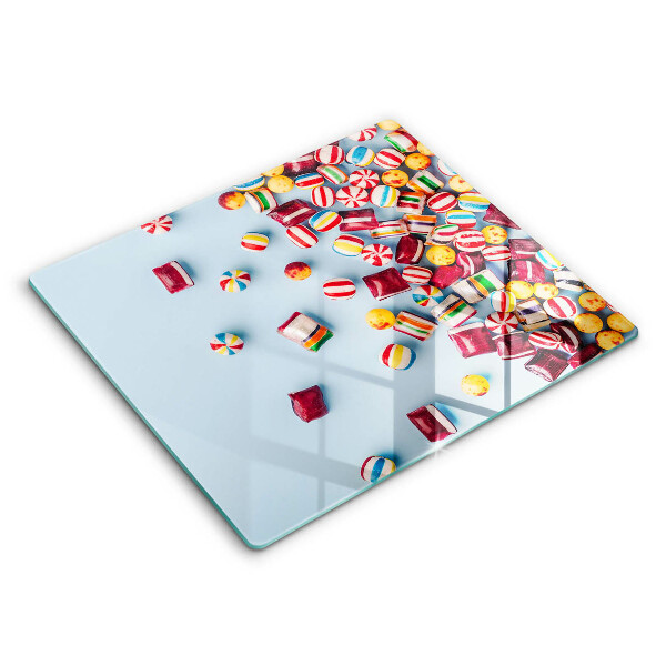 Protège plaque de cuisson Bonbons colorés