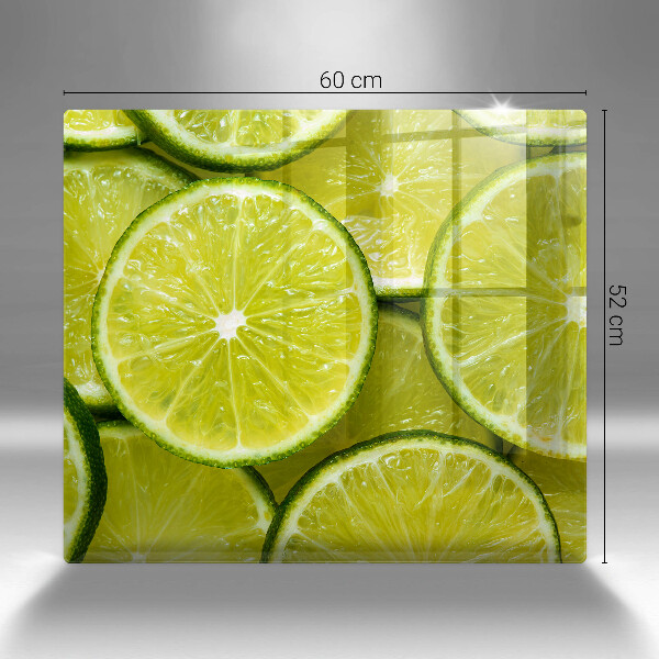 Protège plaque de cuisson Tranches de citron vert