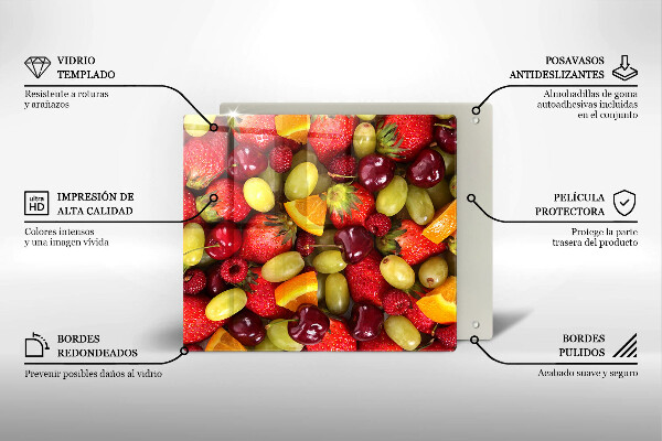 Protège plaque de cuisson Fruits d'été