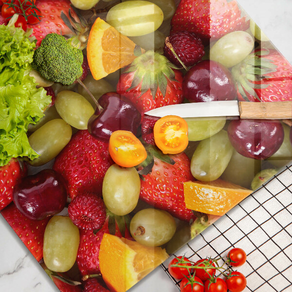 Protège plaque de cuisson Fruits d'été