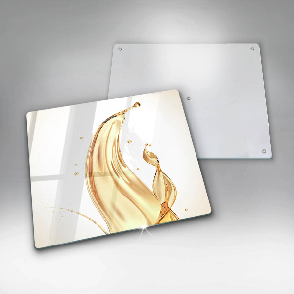 Protège plaque de cuisson huile d'olive