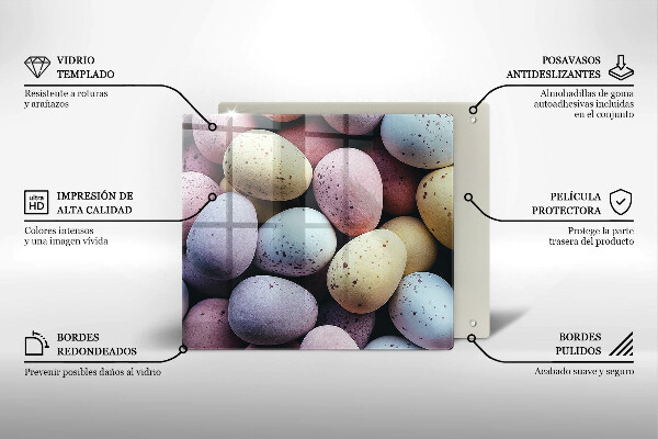 Protège plaque de cuisson œufs de Pâques