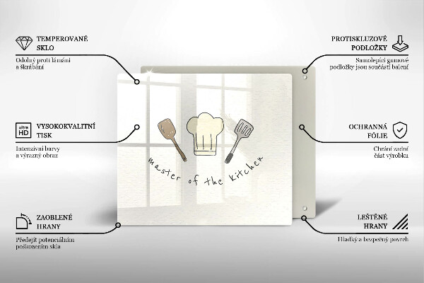 Protège plaque de cuisson Master of the Kitchen