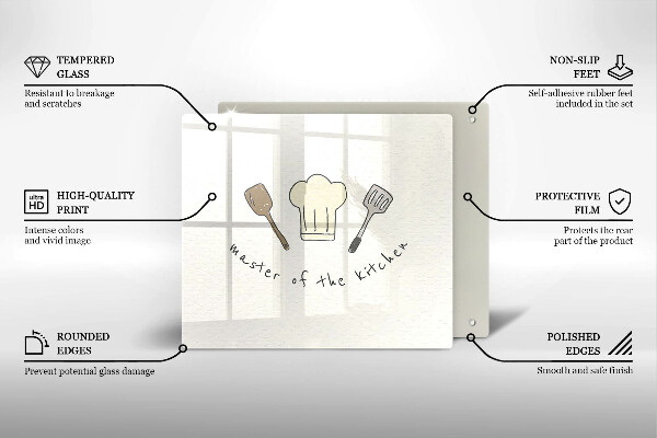 Protège plaque de cuisson Master of the Kitchen