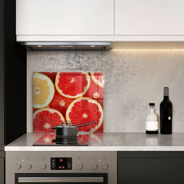 Protège plaque de cuisson Tranches de pamplemousse